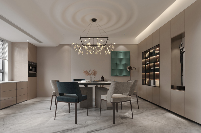 200平躍層餐廳裝修效果圖