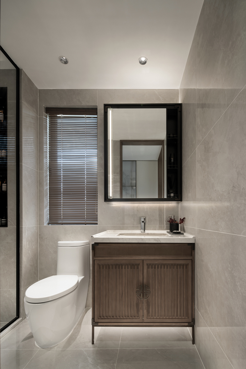 120平米新中式風(fēng)格裝修效果圖