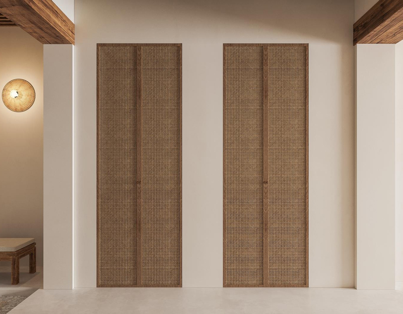 350平原木風別墅裝修設計效果圖