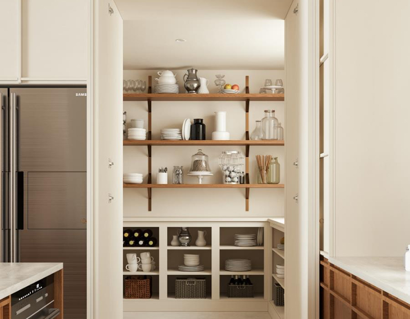 350平原木風別墅裝修設計效果圖