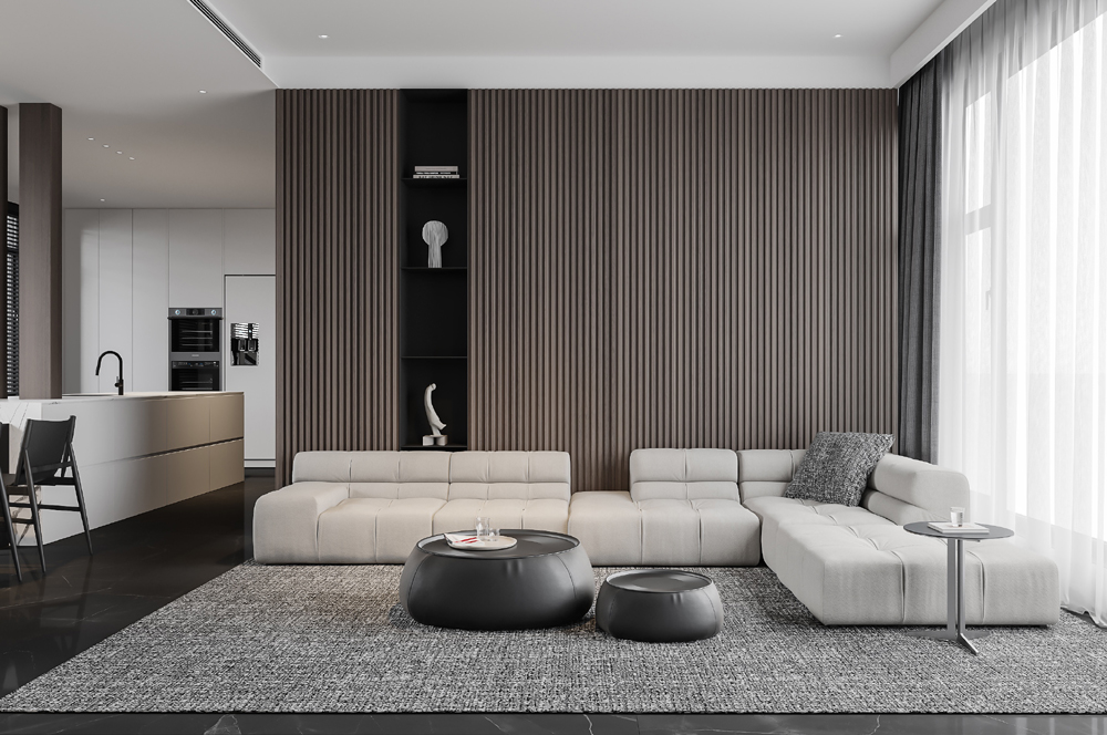 90平高端住宅裝修效果圖